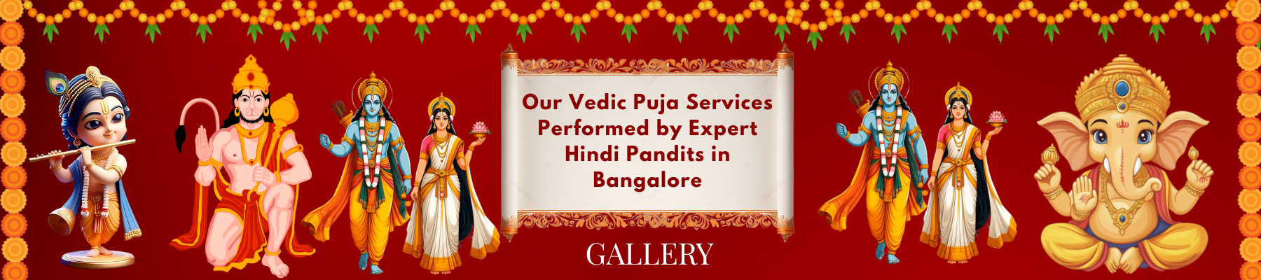 North Indian Hindi Pandit performing traditional puja in Bangalore (2)